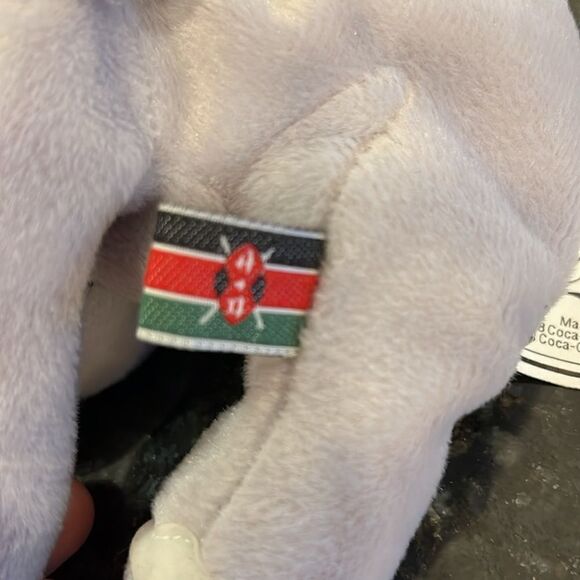 1998 Collectible Clomp the Elephant COCA COLA Kenya Plush With Tags - Picture 8 of 11